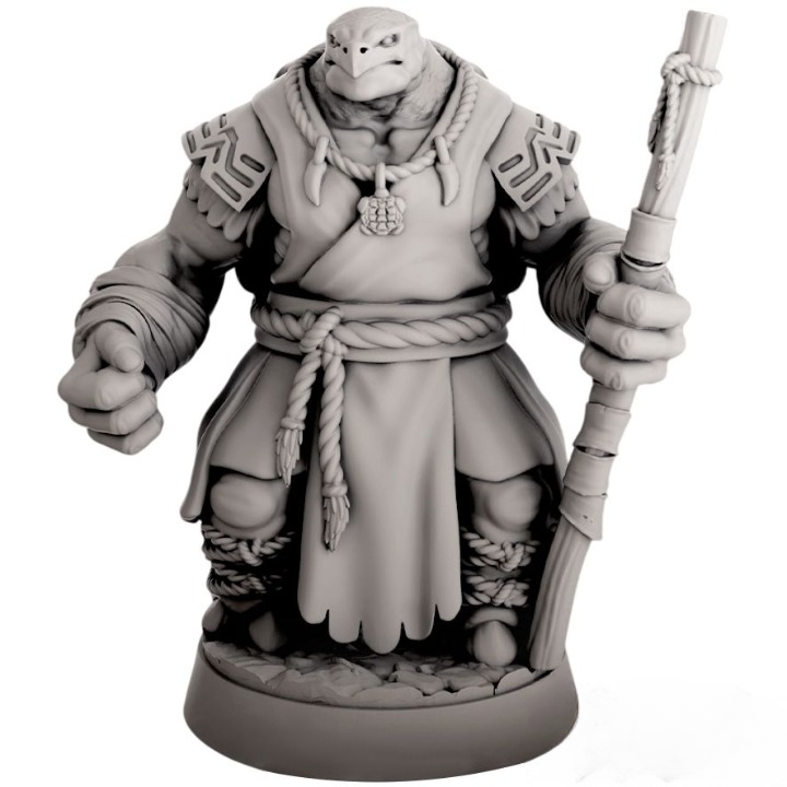 Миниатюра "Черепаха - монах"