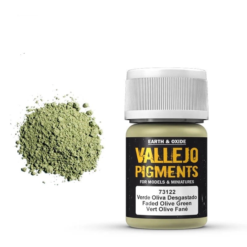 Vallejo Pigments: Faded Olive Green 73.122(35 мл)