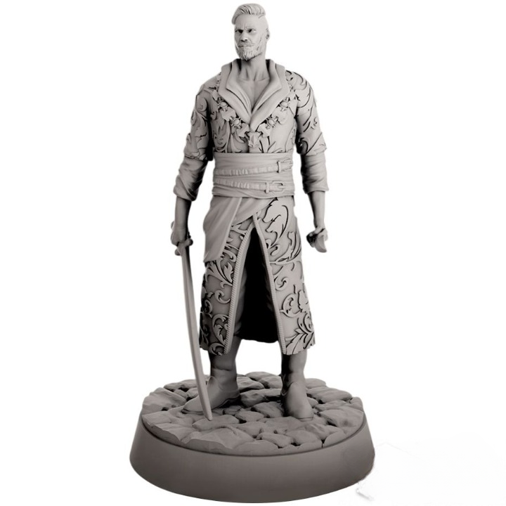 Миниатюра "Воин с саблей"