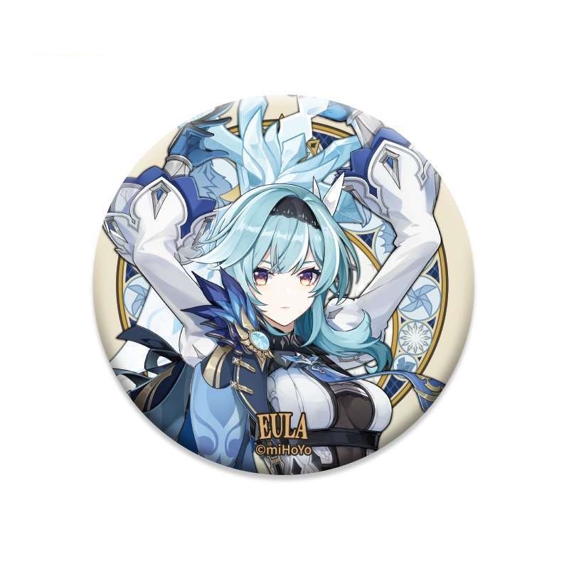 Значок Mondstadt Can Badge Eula