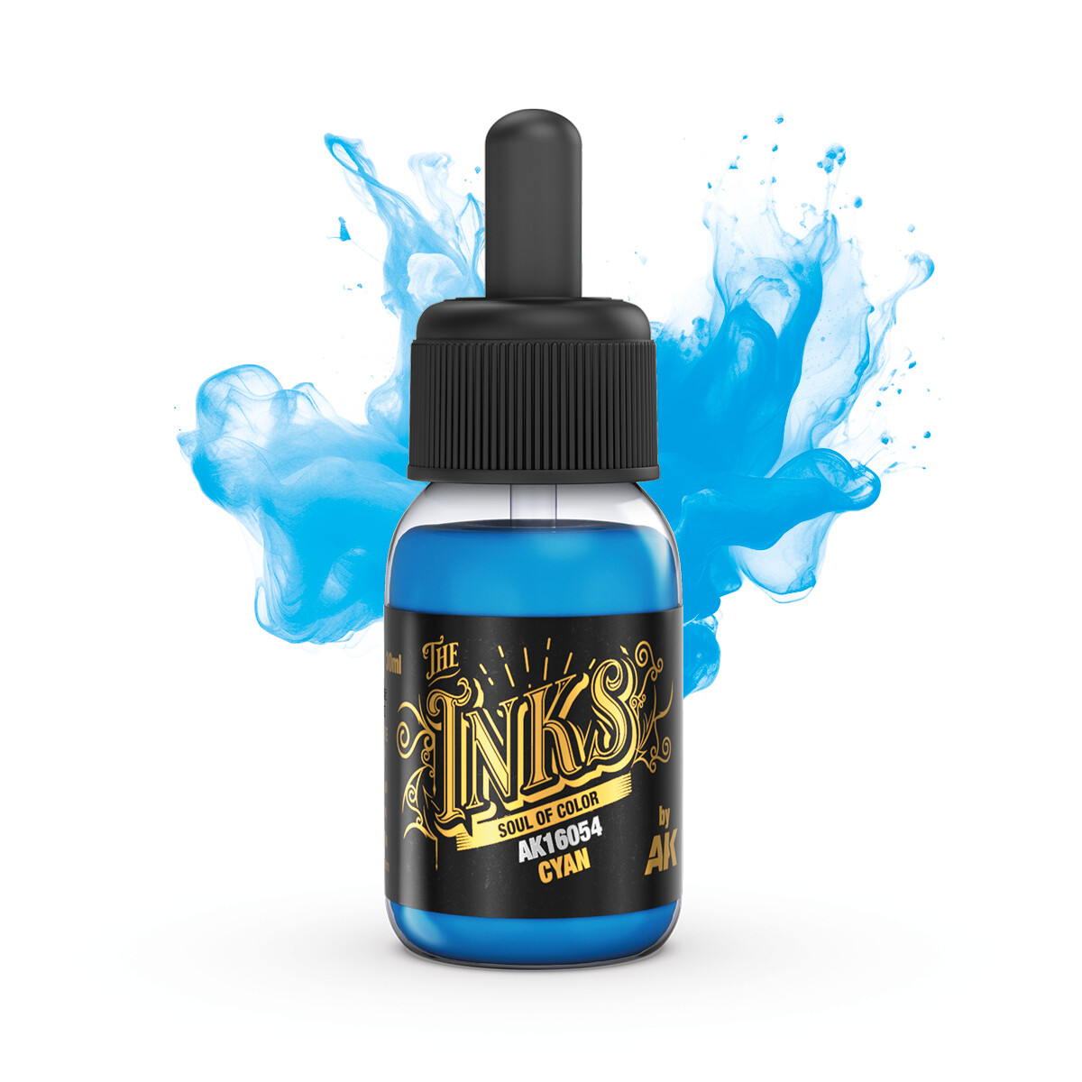 AK THE INKS: CYAN AK16054 30 мл 