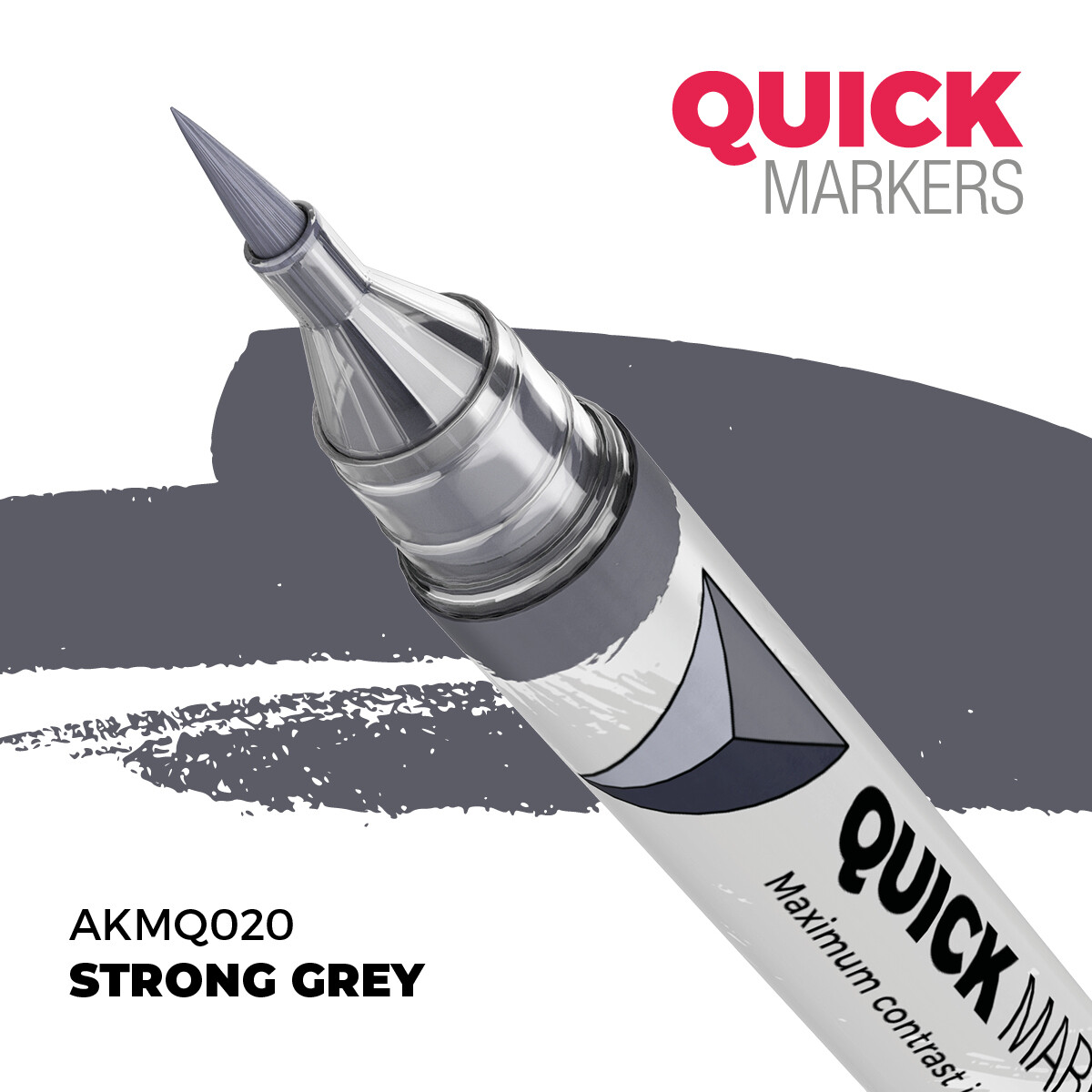 AK QUICK MARKER STRONG GREY AKMQ020
