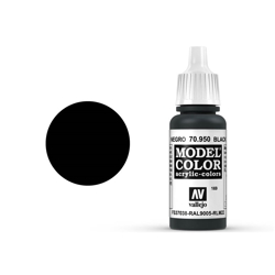 Vallejo Model Color: Black 70.950
