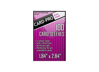 Протекторы Card-Pro (размер 47х71 мм) 100 шт., стандарт: прозрачные