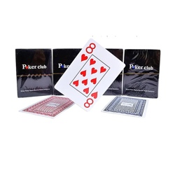 Карты для покера "Poker club" 54 (100% пластик) в асс.