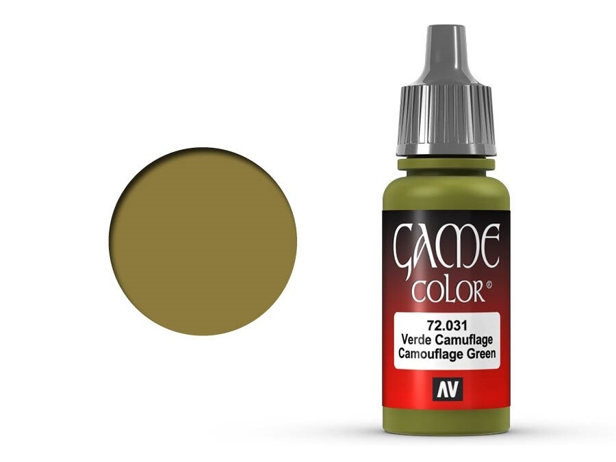 Vallejo Game Color: Camouflage Green 72.031
