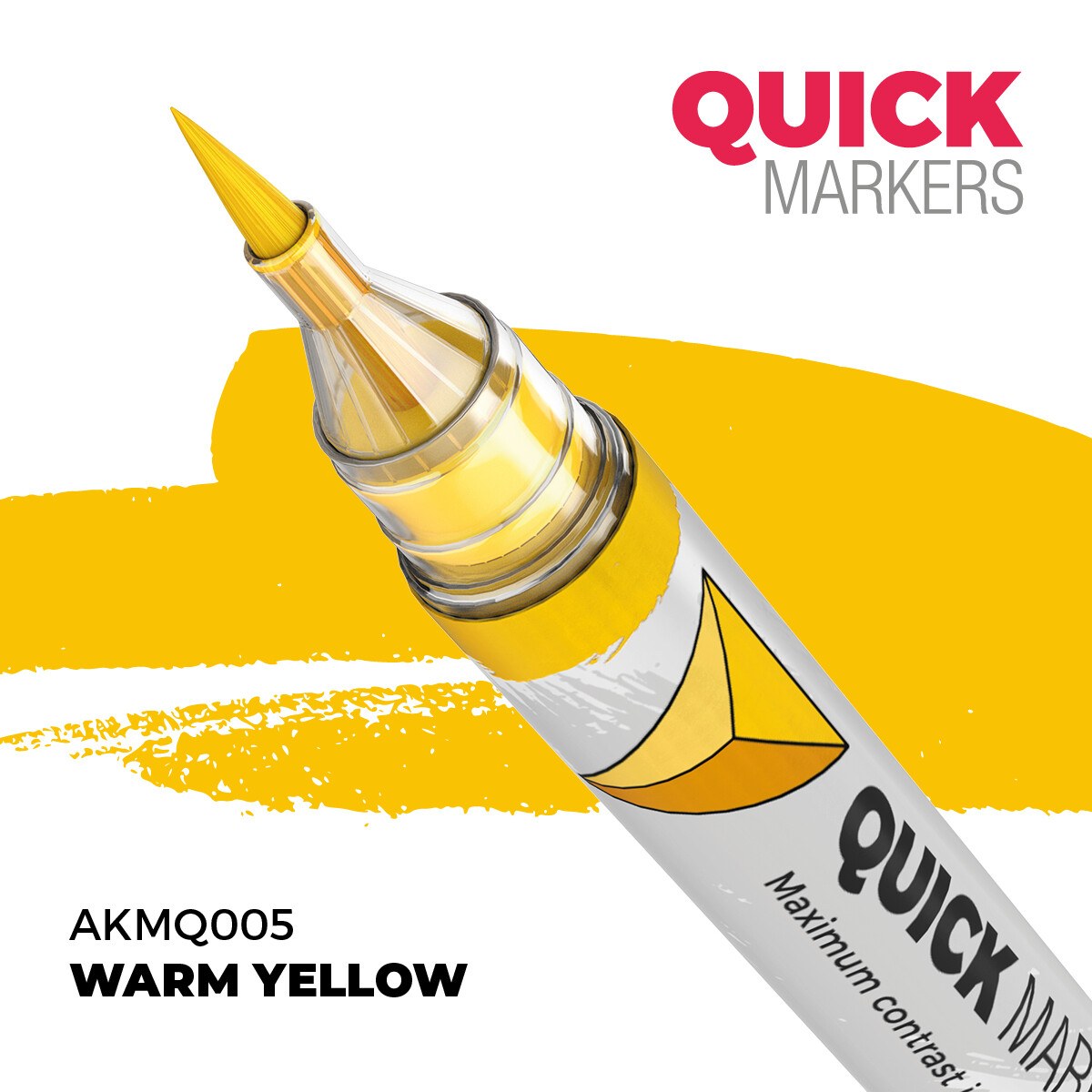 AK QUICK MARKER WARM YELLOW AKMQ005