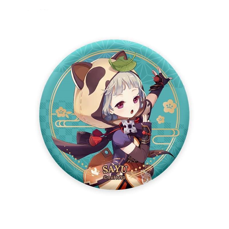Значок Inazuma Character Can Badge Sayu