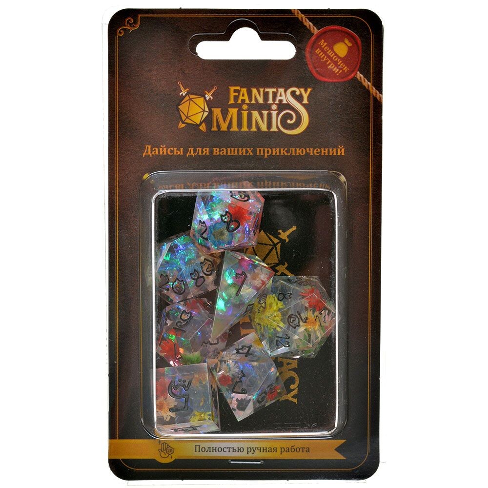 Набор кубиков Fantasy Minis Rainbow Dreams