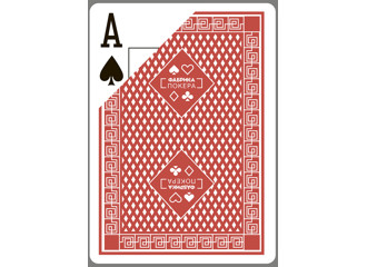 Карты для покера "Фабрика покера" с увеличенным индексом