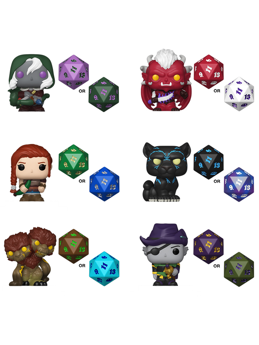 Фигурка Funko Bitty POP! D&D +Dice 1 штука в асс.