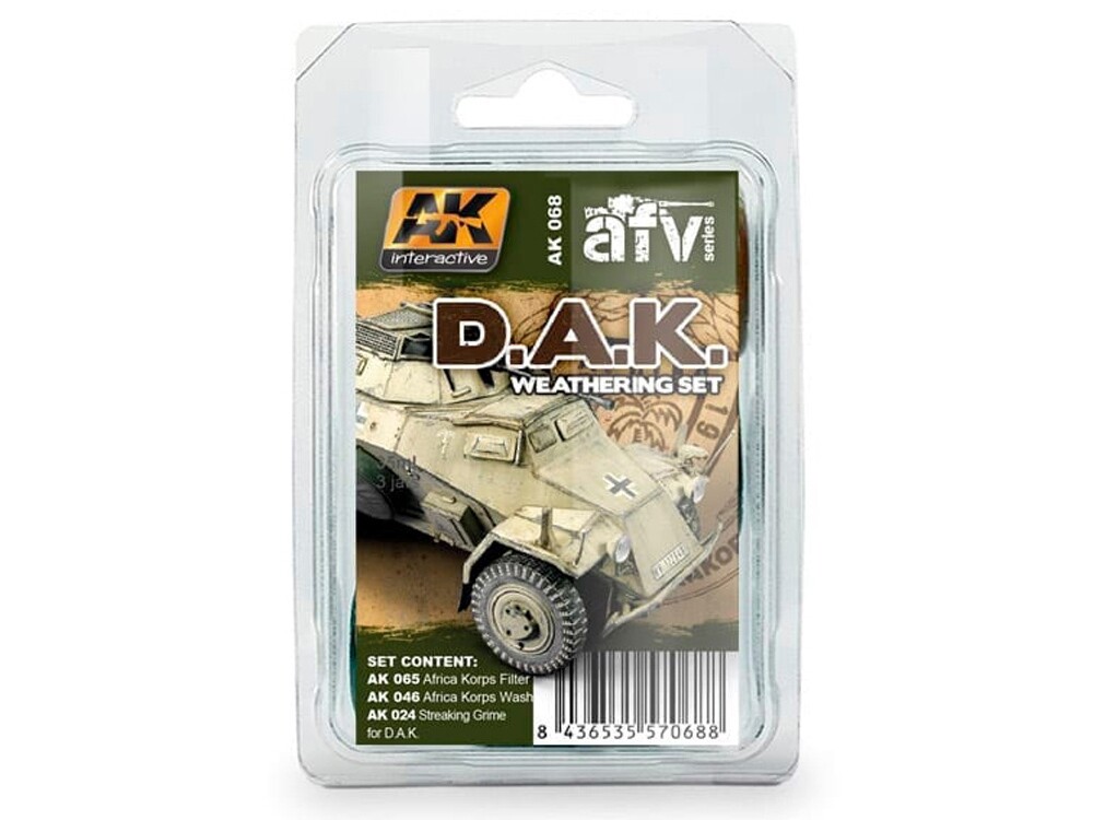 AK D.A.K. Weathering Set AK068