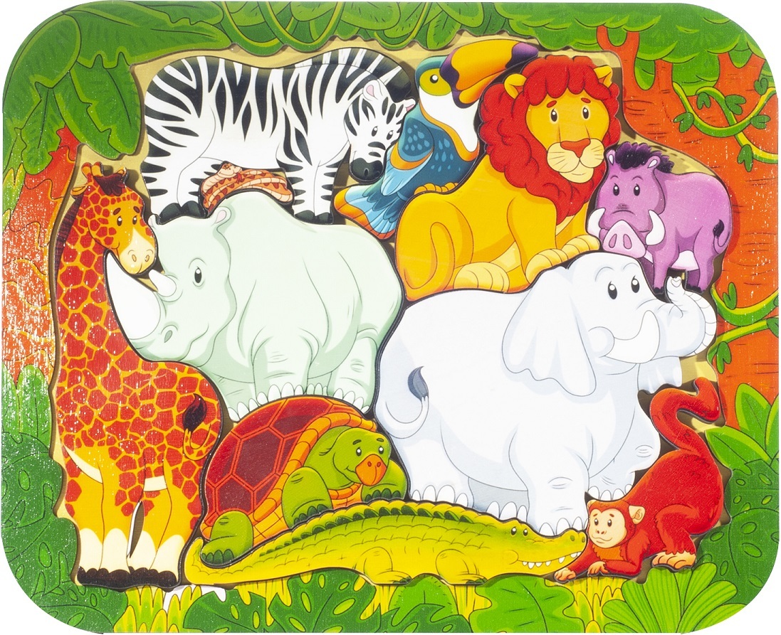 Пазл детский деревянный "Африка"