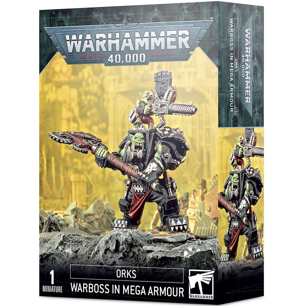 WH40K: Orks Warboss in Mega Armour