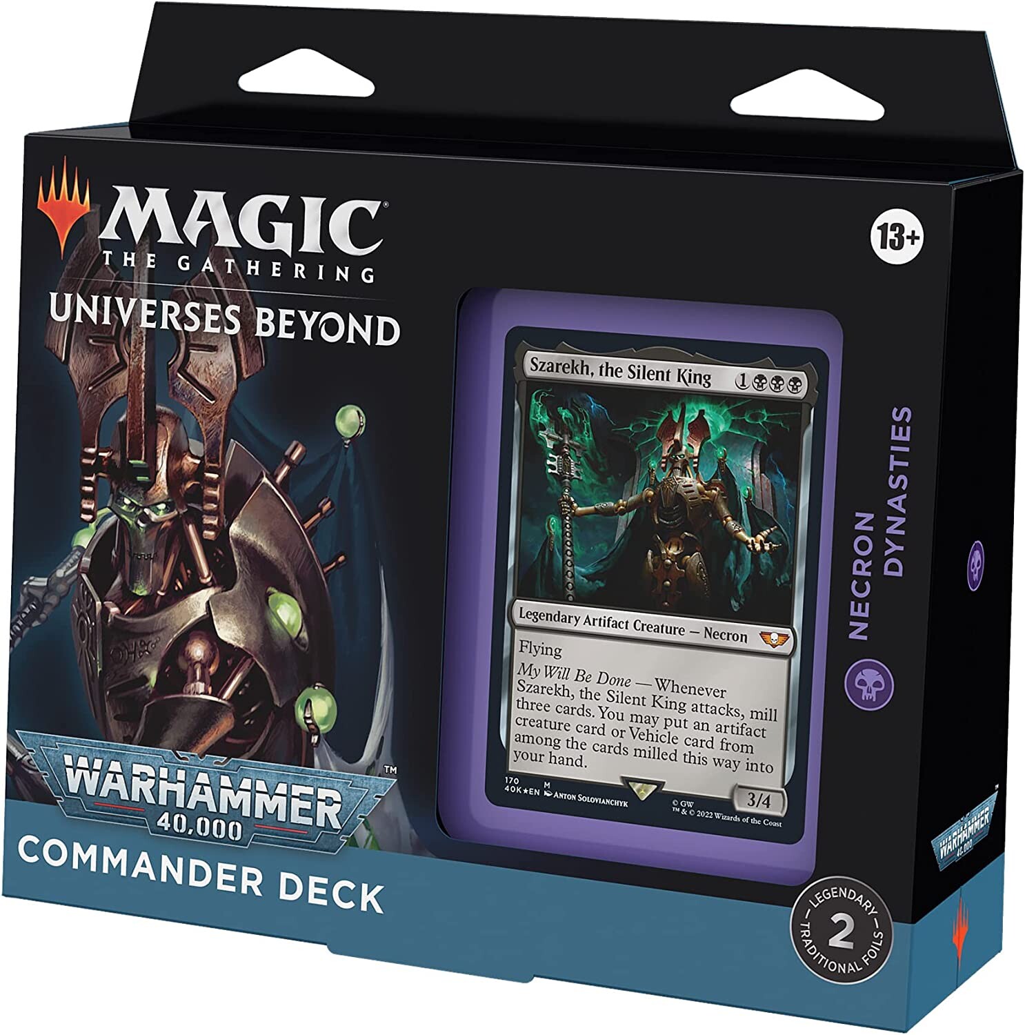 MtG (АНГ): Universes Beyond: Warhammer 40.000. Commander Deck: Necron Dynasties