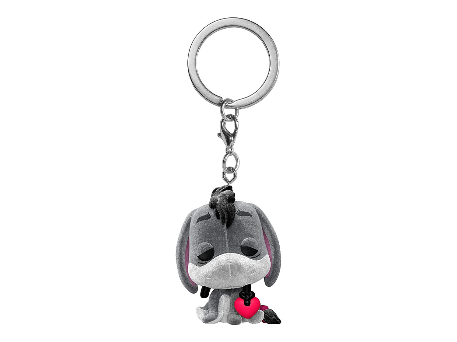 Брелок Funko Pocket POP: Иа-Иа с сердцем (флок)