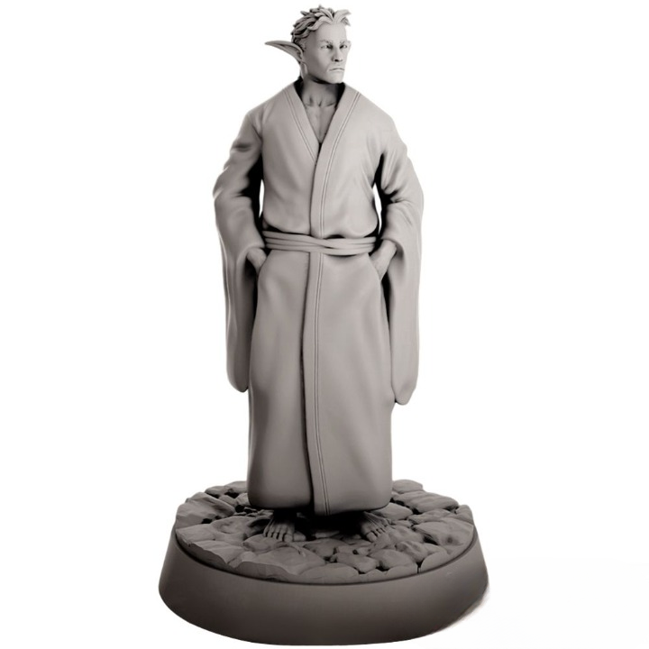 Миниатюра "Эльф - монах"