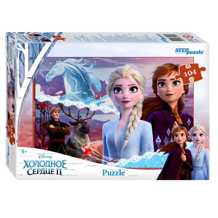 Пазл Степ "Холодное сердце - 2" 104 детал.