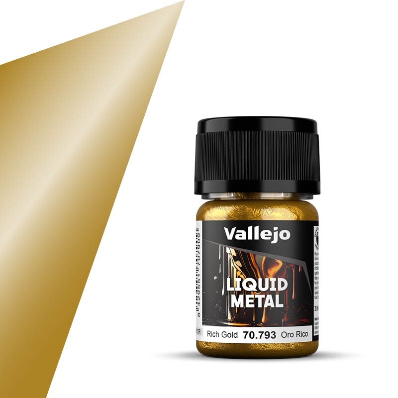 Vallejo Liquid Gold: Rich Gold 70.793 (35 мл)
