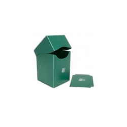 Коробочка пластиковая Blackfire вертикальная - Зелёная (80+ карт)