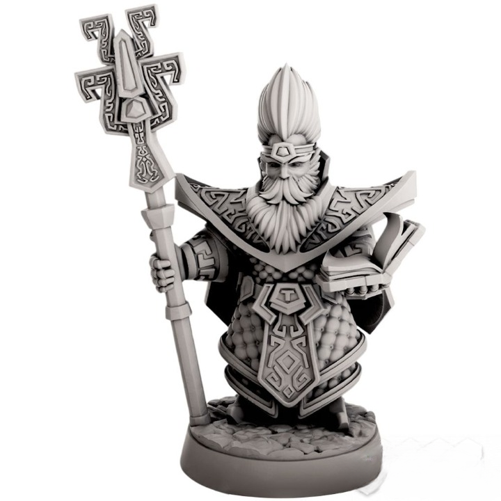 Миниатюра "Дварф - волшебник"