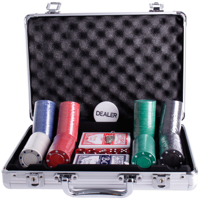 Набор для покера NUTS в ал. кейсе (300 фишек)