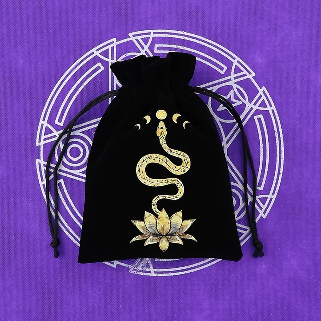 Мешочек бархатный "Магическая змея"