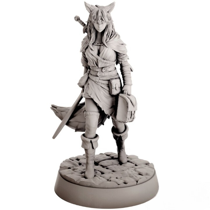 Миниатюра "Кицуне - плутовка Джинкс"