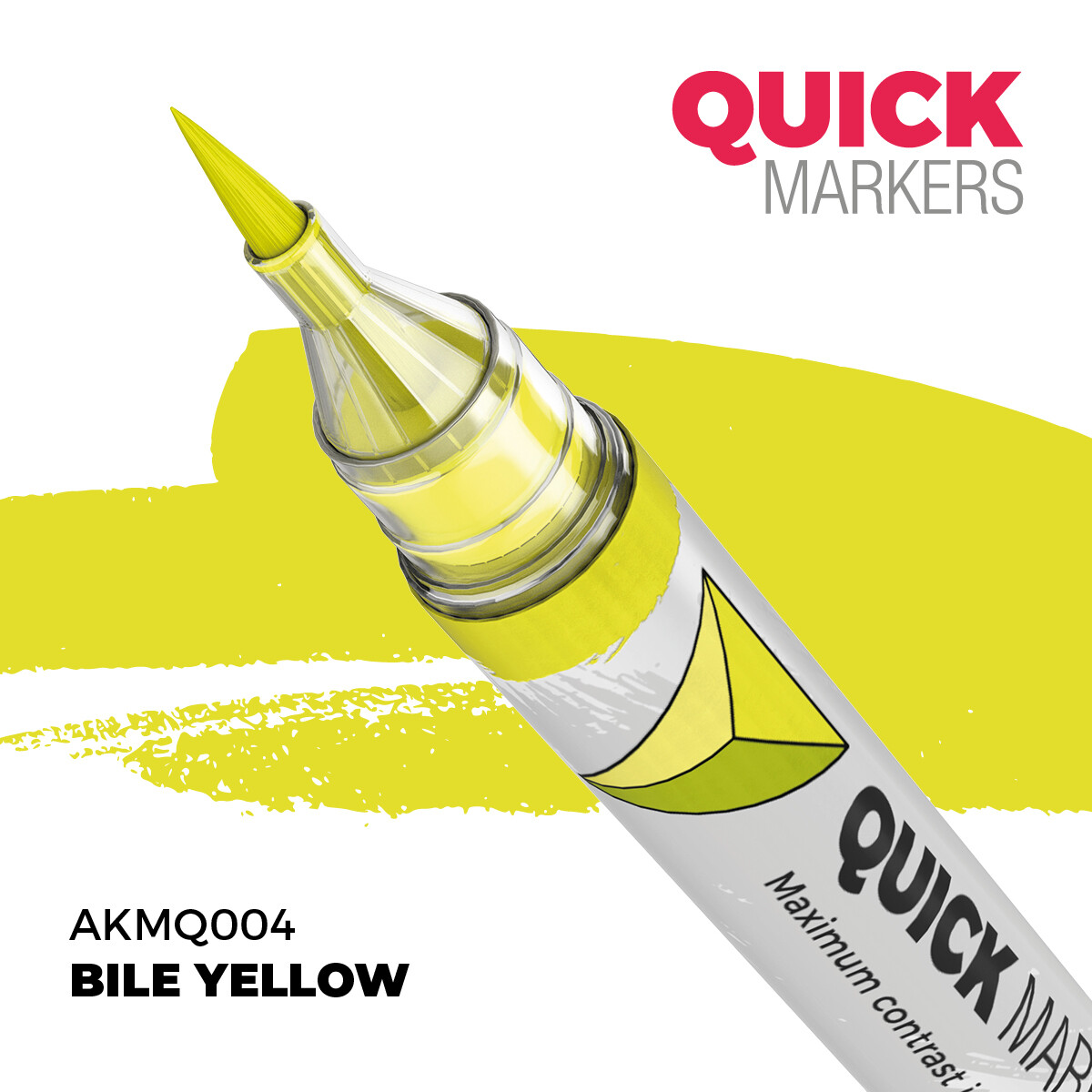 AK QUICK MARKER BILE YELLOW  AKMQ004