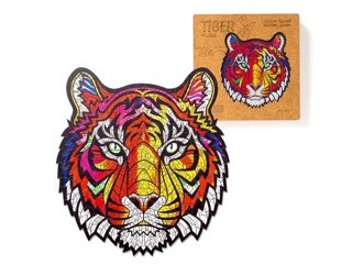 Пазл Zufa деревянный "Тигр" размер S (105 деталей)