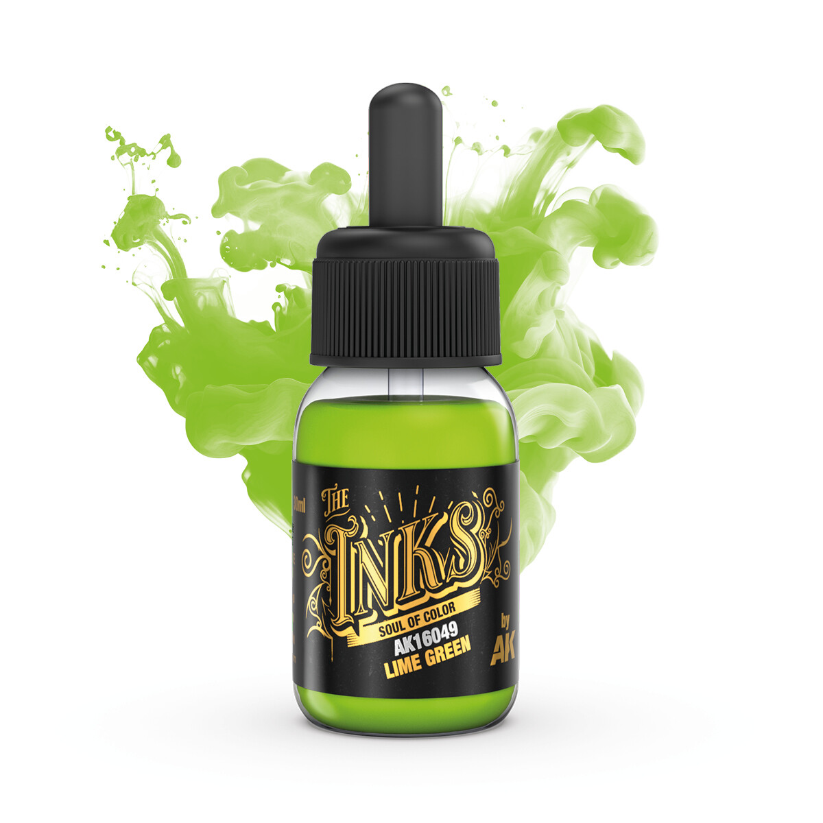 AK THE INKS: LIME GREEN AK16049 30 мл 