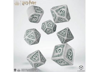 Набор кубиков Harry Potter. Slytherin Modern Dice Set: White, 7 шт.
