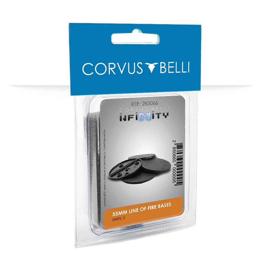 Infinity: 55mm Line of Fire bases