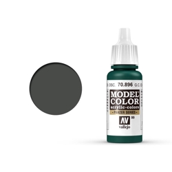 Vallejo Model Color: Ger. C. Extra Dark Green 70.896